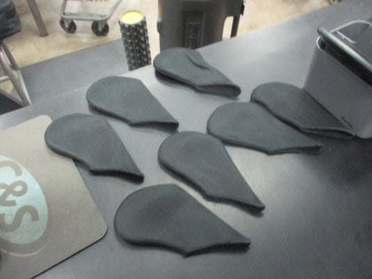 Used Black Iron Head Covers ( Set of 7)