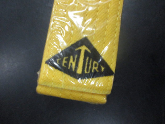 Used Century Yellow Karate Belt Size 4