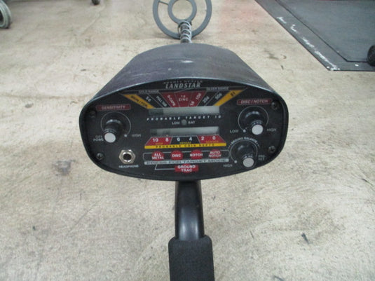 Used Bounty Hunter Land Star Metal Detector