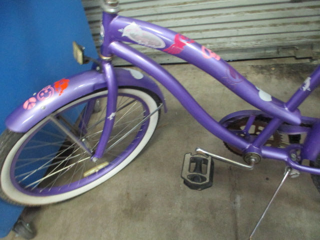 Load image into Gallery viewer, Used Micargi LX 24&quot; Purple Beach Cruiser
