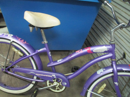 Used Micargi LX 24" Purple Beach Cruiser