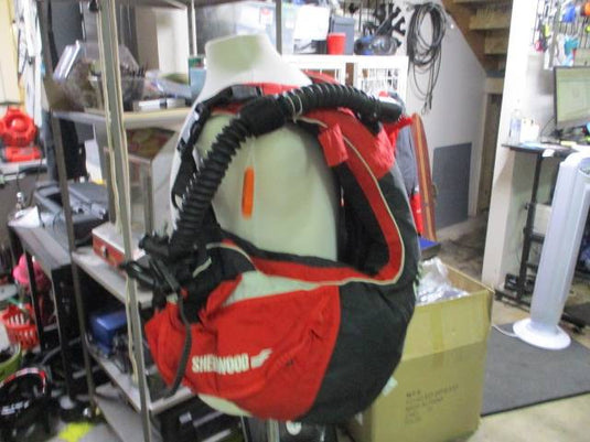 Used Sherwood BCD Red, White and Black Size Large