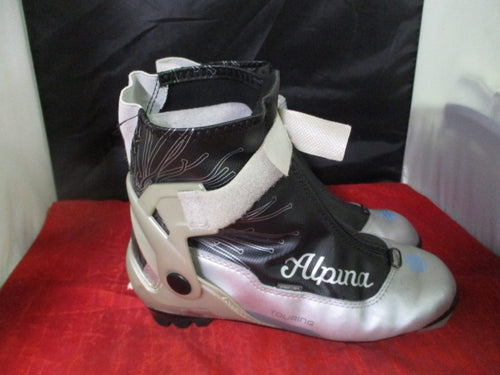 Used Alpina Touring Cross Country Ski Boots Size 38