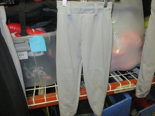 Used Easton Grey Baseball Pants Size Youth XXS