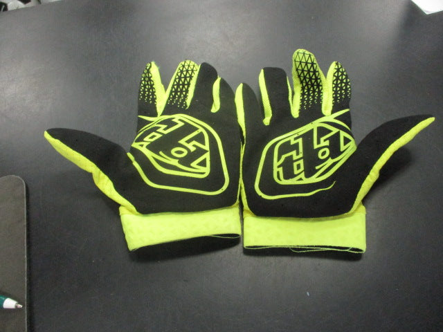 Load image into Gallery viewer, Used Fox Motocross Gloves Size Youth Large
