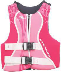New Stearns Hydroprene Life Jacket 30-50lbs Pink