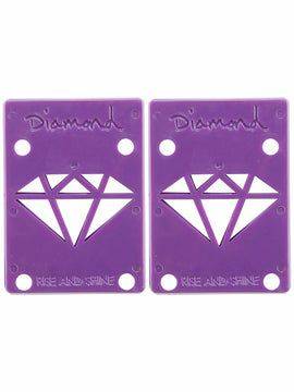 New Diamond Rise and Shine Risers 1/8" Set - Purple
