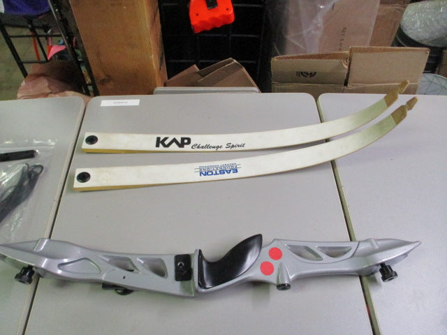 Load image into Gallery viewer, Used Easton KAP Challenge Spirit Pro Style Olympic Bow w/ Sight - 64&quot; , 12 lb
