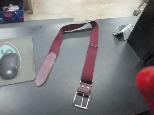 Used Champro Maroon Adult Baseball Belt