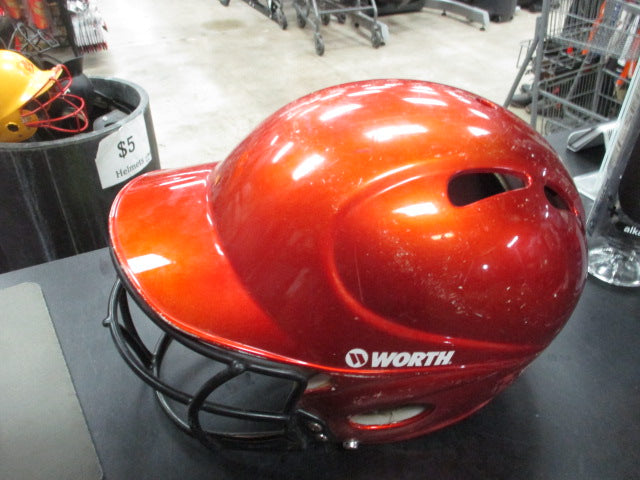 Load image into Gallery viewer, Used Worth LPBHY1 Batting Helmet With Mask 6 1/2 - 7 1/4
