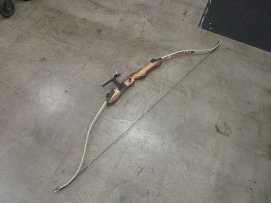 Used Focus Fuse 62" Recurve Bow W/ Fleetwood Sight
