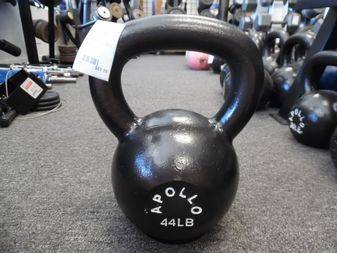 Load image into Gallery viewer, Apollo Athletics 20 KG (44 lbs) Cast Iron Kettlebell
