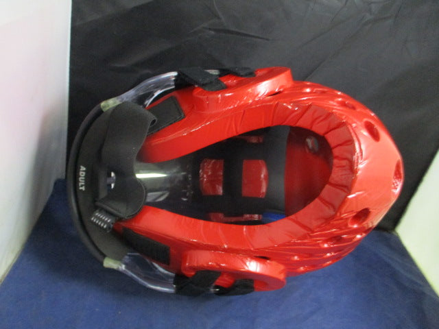 Load image into Gallery viewer, Used Tiger Claw Martial Arts CLear Face Shield Head Gear Size Adult
