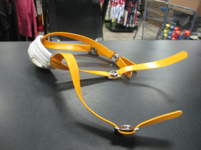 Load image into Gallery viewer, Used Cascade Yellow Lacrosse Chin Strap
