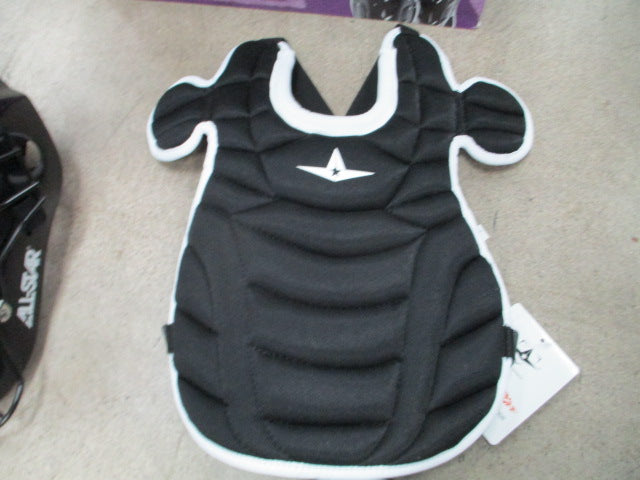 Load image into Gallery viewer, New All-Star Future Series Fastpitch Catcher&#39;s Set Ages 7-9 - Black
