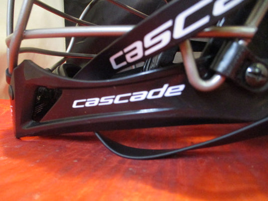 Used Cascade CPV Lacrosse Helmet Size XS - some cracks