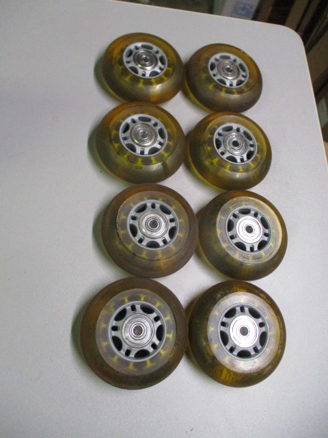 Used Players Choice Inline PSI 76mm 82A Inline Skate Wheels