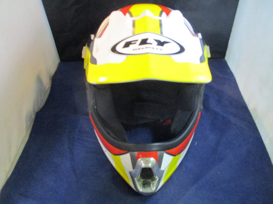 buy a used motorcycle helmet Used Fly Helmets FL-606 Motorcross Helmet Size Small w/ Bag – cssportinggoods