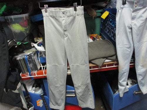 Used Champro Open Bottom Baseball Pants Grey Youth Medium