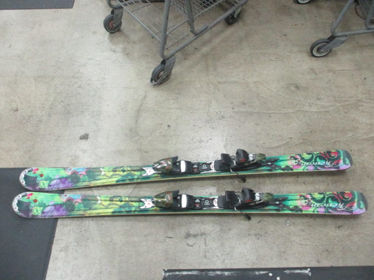 Used Nordica Phenom 154cm Skis W/ Nordica Bindings