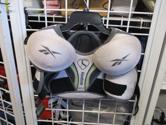Load image into Gallery viewer, Used Reebok Lacrosse Shoulder Pads Size Junior
