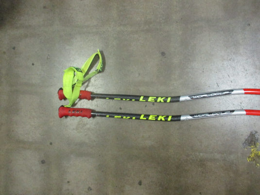 Used LEKI World Cup Racing Ski Poles Size 140cm-56