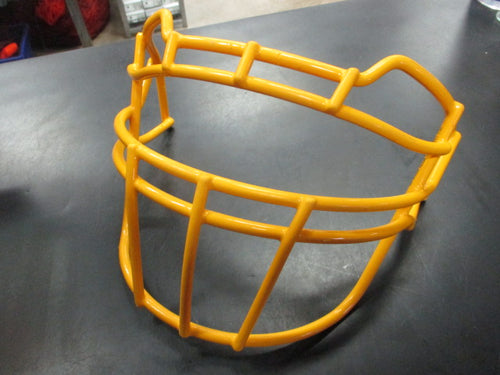 Used Schutt Football Helmet Face Mask - Yellow