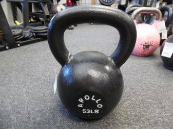 Load image into Gallery viewer, Apollo Athletics 24 KG (53 lbs) Cast Iron Kettlebell
