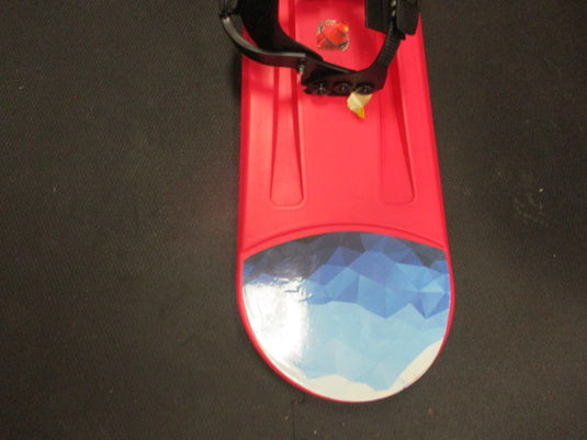 Used Lucky Bums 120cm Plastic Snowboard Sled Ages 5-10