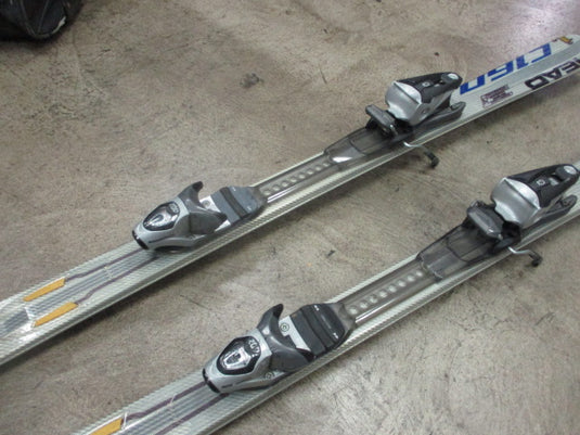 Used Head C160 160cm Skis W/ Rossignol Bindings