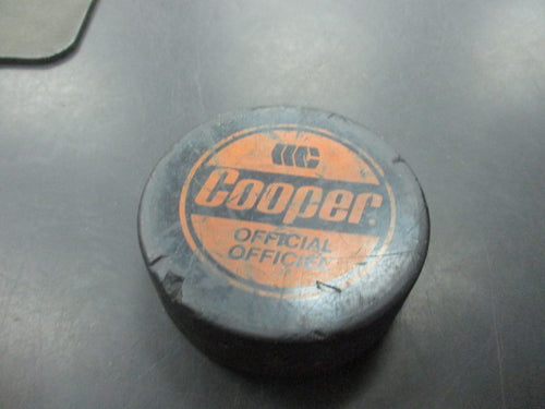 Vintage Cooper Official Hockey Puck