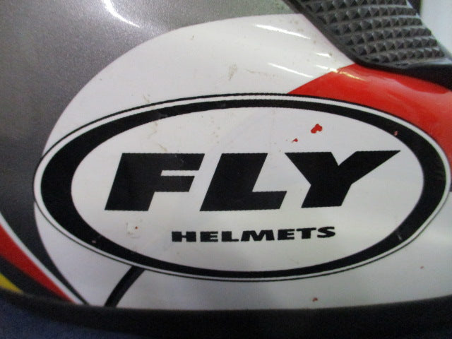 Load image into Gallery viewer, Used Fly Helmets FL-606 Motorcross Helmet Size Small w/ Bag
