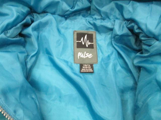 New Pulse Kids Dynamic Puffer Jacket Denim Blue Size L(7)