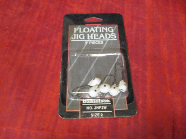 Load image into Gallery viewer, Danielson No. JHF2W Size 2 Floating Jig Heads 5 Pcs.
