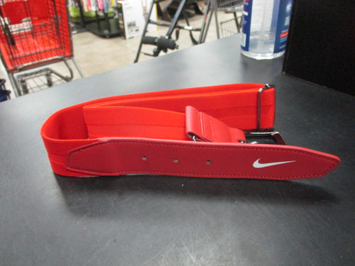 Used Nike Scarlet Red Baseball Belt