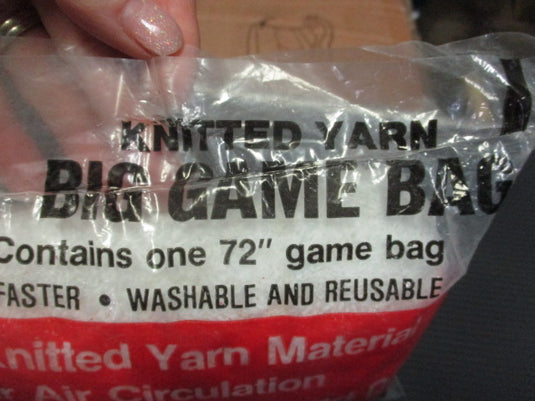 Used Big Game Bag 72" Sturdy Knitted Yarn Material