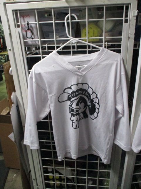 Used Firstar Titans Hockey Jersey Youth Size S/M