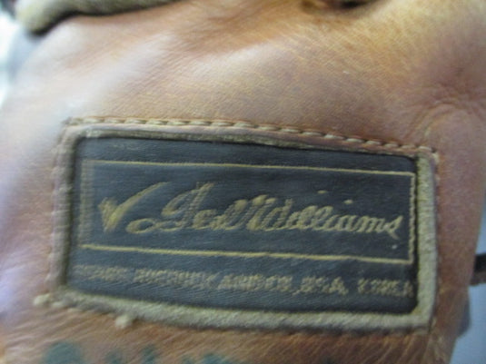 Vintage Sears Ted Williams Leather Baseball Glove