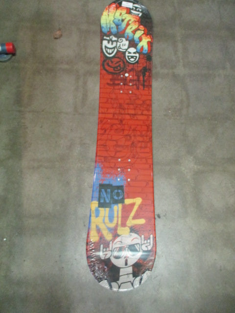 New Matrix No Rulz Snowboard Junior All Mountain Deck 130cm