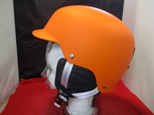 New Ski Sundries GF-110 Gale Force Ski & Snowboard Helmet Orange Size Small