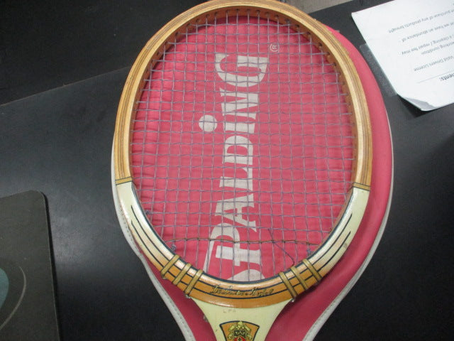 Load image into Gallery viewer, Vintage Spalding Deluxe Model 27&quot; Tennis Racquet W/ Case
