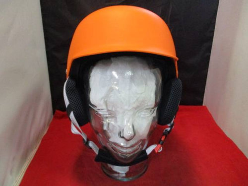 New Ski Sundries GF-110 Gale Force Ski & Snowboard Helmet Orange Size Small