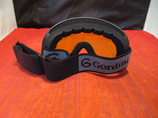 New Gordini Ultra Vision Spherical Lens Goggles - Black/Gold