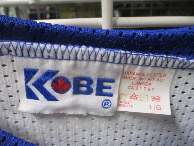 Load image into Gallery viewer, Used Kobe Play it Again Sports #00 Hockey Jersey Adult Size Large
