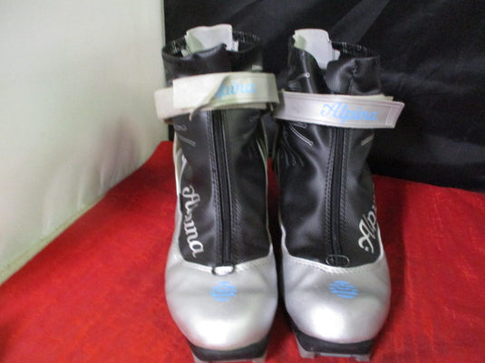 Used Alpina Touring Cross Country Ski Boots Size 38