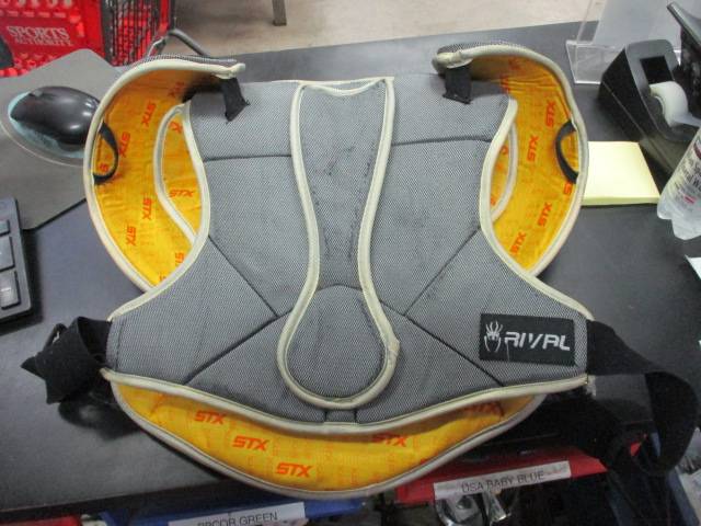 Load image into Gallery viewer, Used STX Rival Size Large Lacrosse Shoulder Pads
