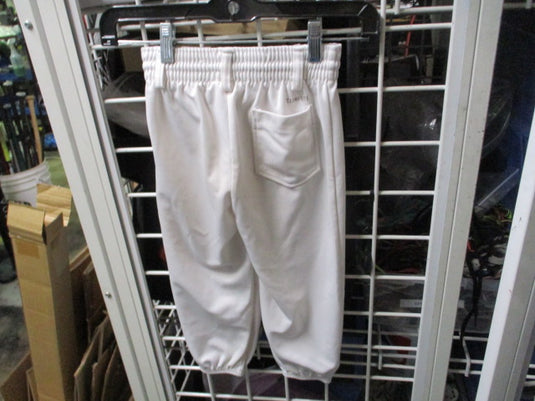 Used Adidas White Baseball Pants Size Youth XS