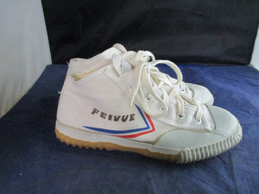 Used Feiyue Tiger Claw High Top Martial Arts Shoes size 35 Youth