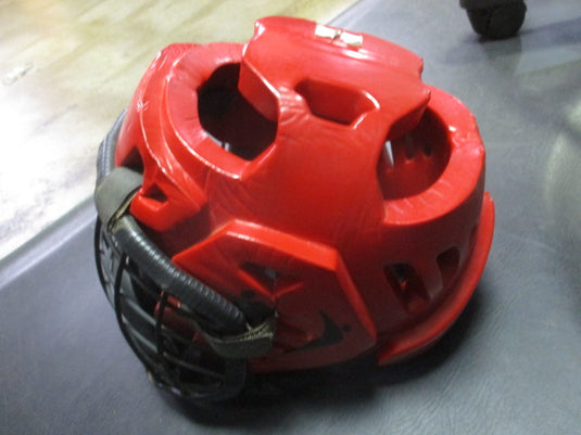 Used Warrior Macho Red Foam Headgear w/ Mask Size Large