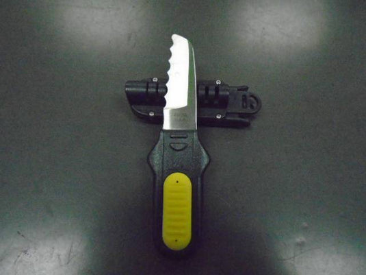 Used Underwater Kinetics Remora HYDRALLOY Blunt Tip Dive Knife